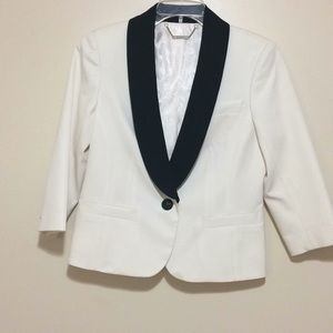 White/ Light Ivory Blazer